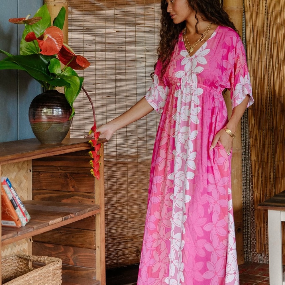 Eternal Summer Hawaii Pua Melia Maxi Dress